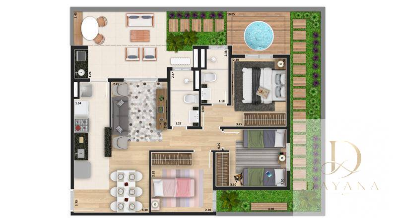 Apartamento, 2 quartos, 60 m² - Foto 7