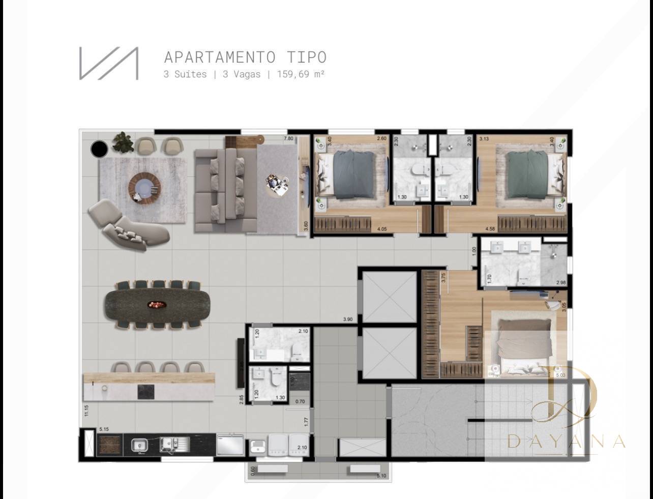 Apartamento, 3 quartos - Foto 8