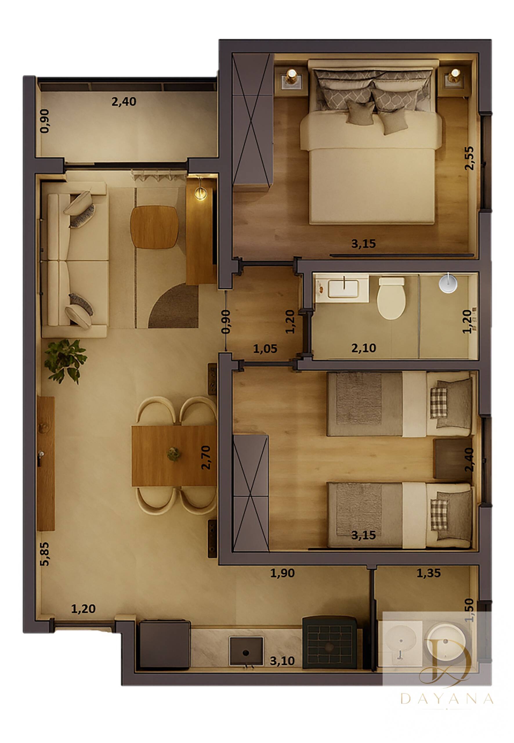 Apartamento, 2 quartos - Foto 32